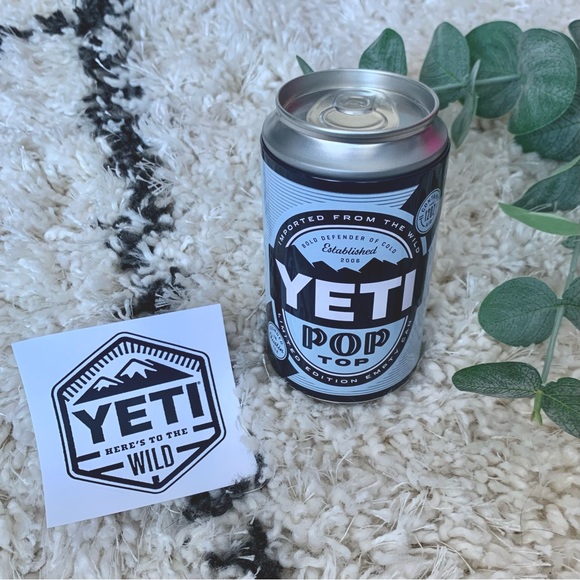 Yeti Storage & Organization Yeti Limited Edition Pop Top Air Stash Can Empty 2 Oz Can Of Air